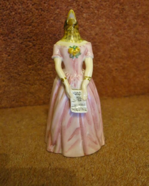 ROYAL WORCESTER CANDLE SNUFFER JENNY LIND - ADDITIONAL PHOTO 1