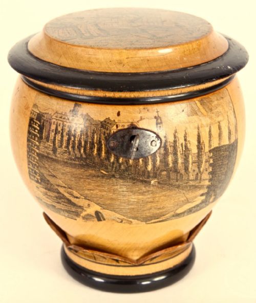 Rare Early 19th Century Tea Caddy