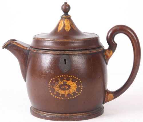 Very Rare "Teapot" Tea Caddy!