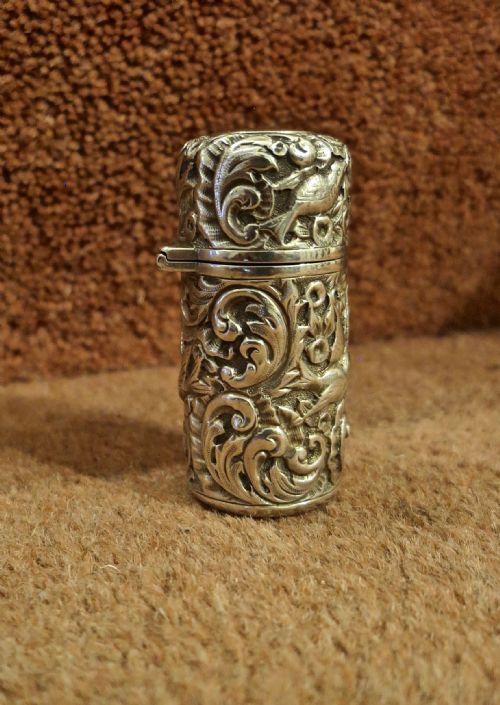Silver Scent Bottle by Samson Mordan
