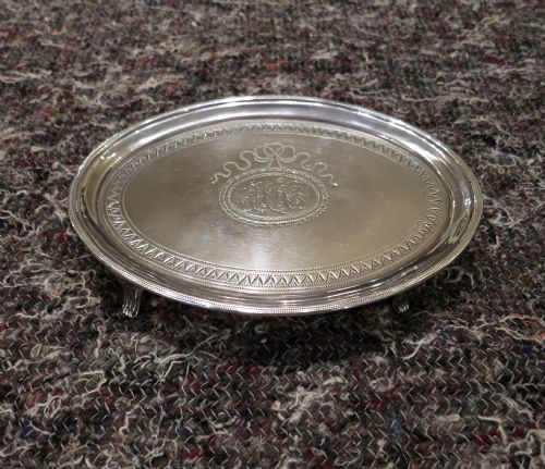 18th Century Silver Teapot Stand