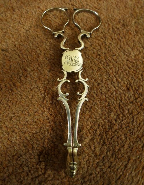 18th Century Silver Sugar Nips