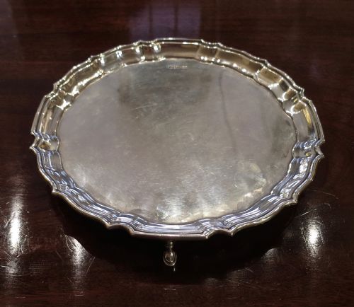'"Edwardian" Silver Salver or Card Tray