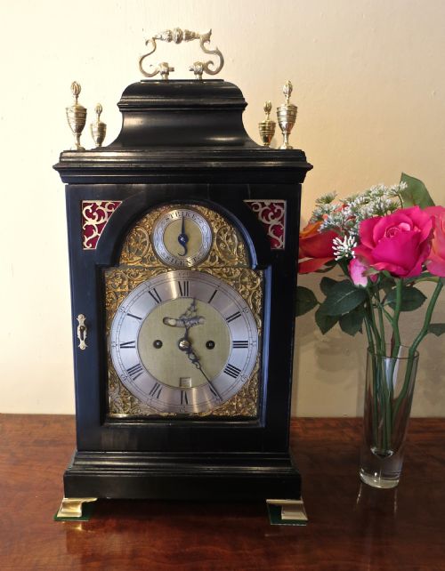 Mid-18th Century Verge Bracket Clock