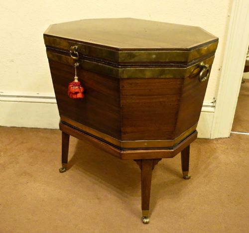 George III Mahogany Wine Cellarette