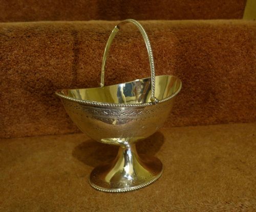 Hallmarked Silver Sugar Basin