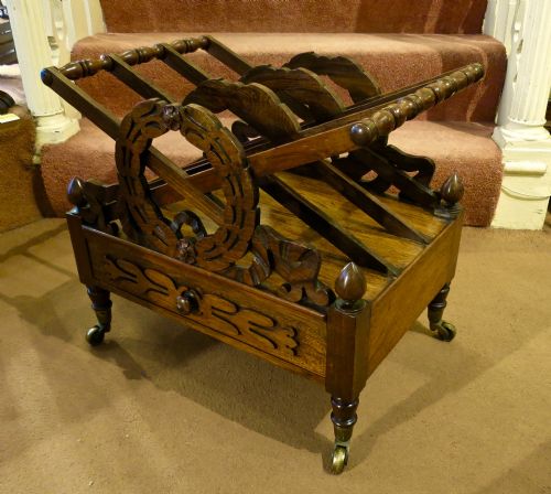 Regency Rosewood "X" Frame Canterbury