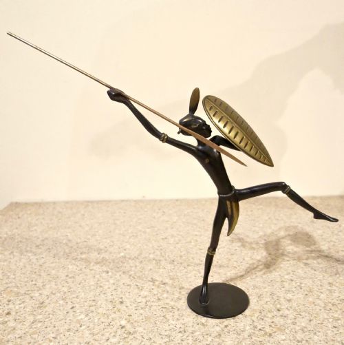Hagenauer Style Art Deco Bronze Figure