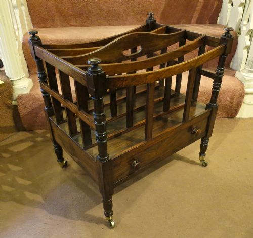 Regency Rosewood Canterbury (Magazine Rack)