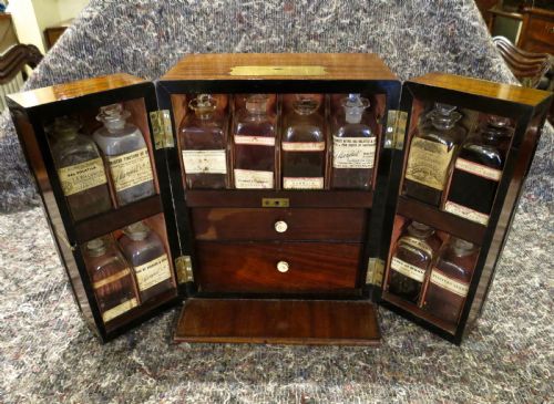 Apothecary's Cabinet: Fully Fitted and Complete