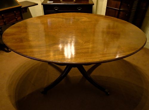 Large George IV Oval Dining Table