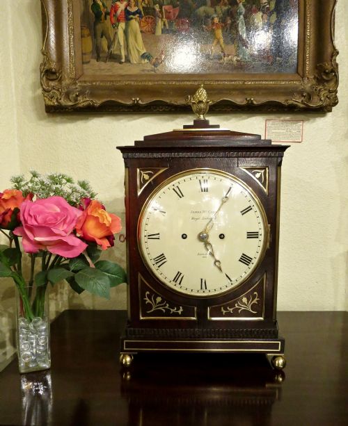Fine Regency Bracket Clock by James Mccabe