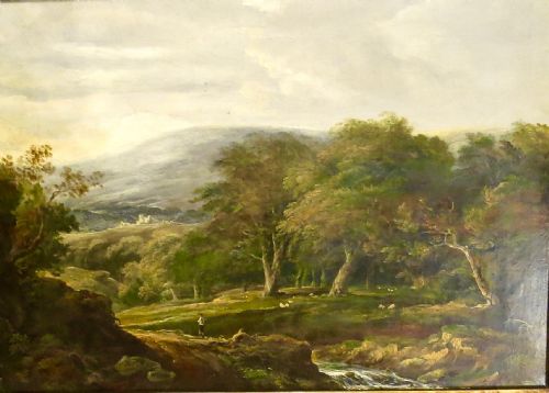fig 1. COPLEY FIELDING: LANDSCAPE OIL OF RIVER WHARFE