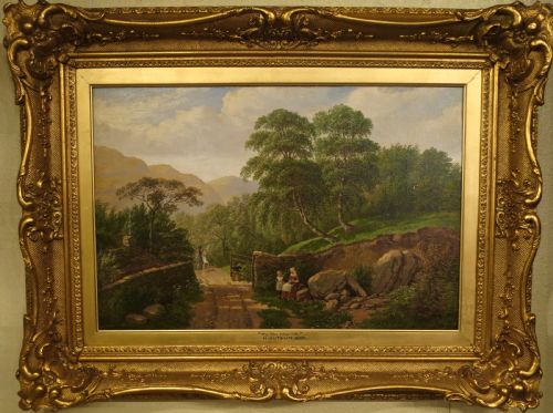 Henry Jutsum: English Landscape Oil Painting