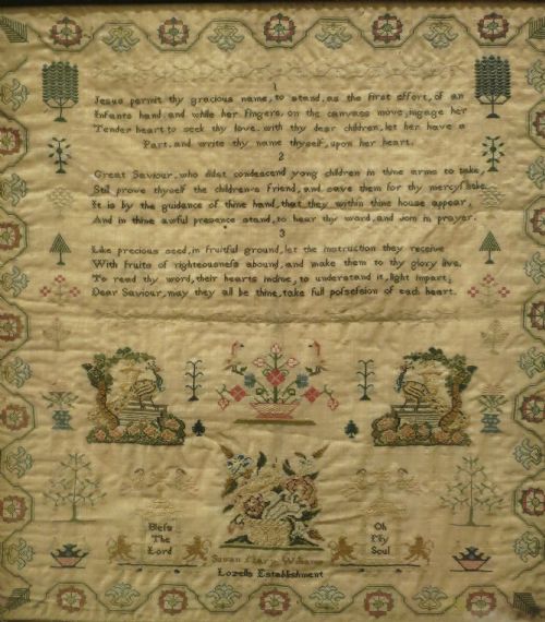 Early 19th Century Needlework Sampler