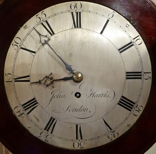 fig 1. SMALL GEORGE III VERGE WALL CLOCK