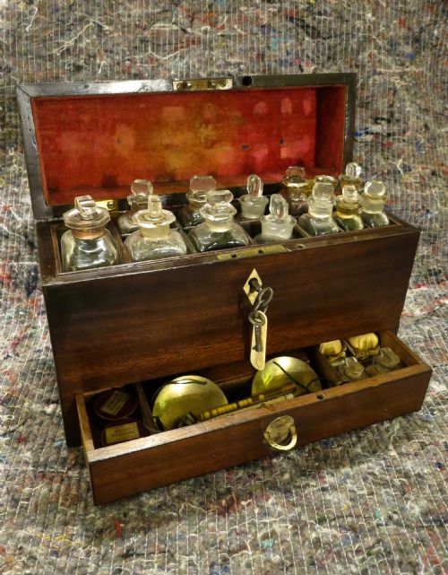 Fully Fitted Apothecary's or Medicine Box