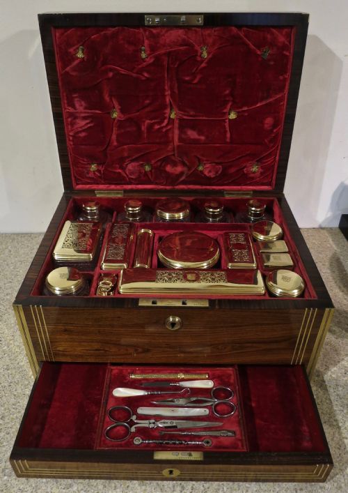 Superb Fully-fitted Gentleman's Dressing Case