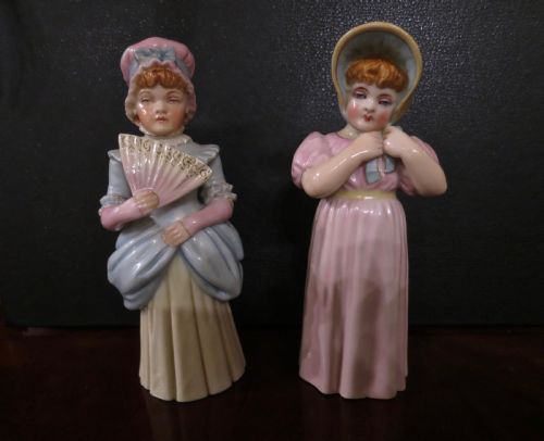 Royal Worcester Porcelain Candle Snuffers