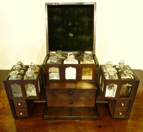 Fully Fitted Apothecary's (Or Medicine) Cabinet