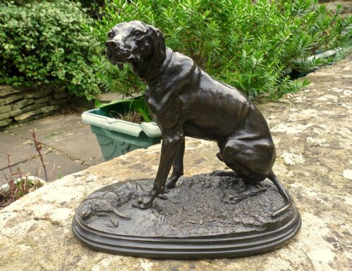 French Bronze Retriever by P. J. Mene