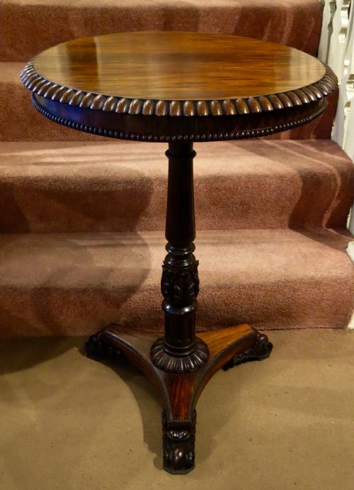 Gillows Rosewood Wine or Side Table