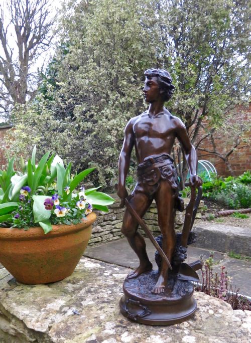 A Fine French "Belle Epoque Bronze Figure