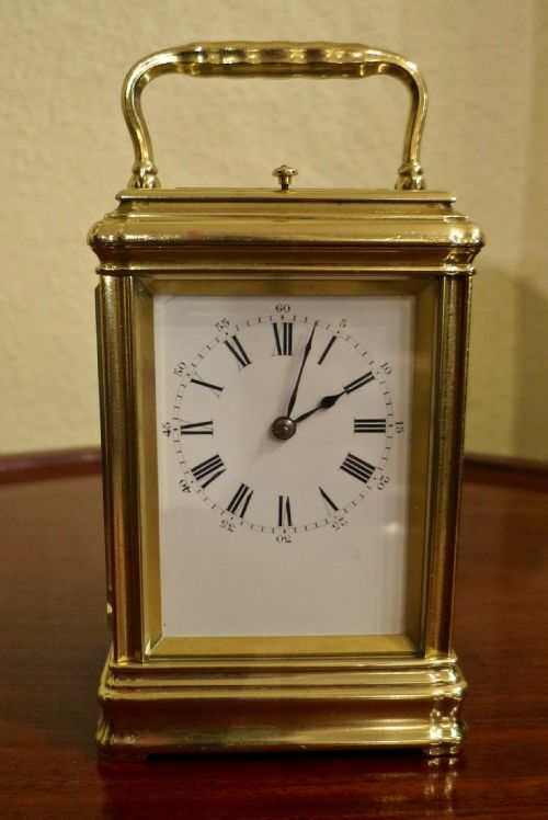 French Repeating Carriage Clock by Drocourt