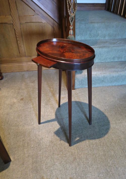Late 18th Century Oval "Tea Urn" Stand