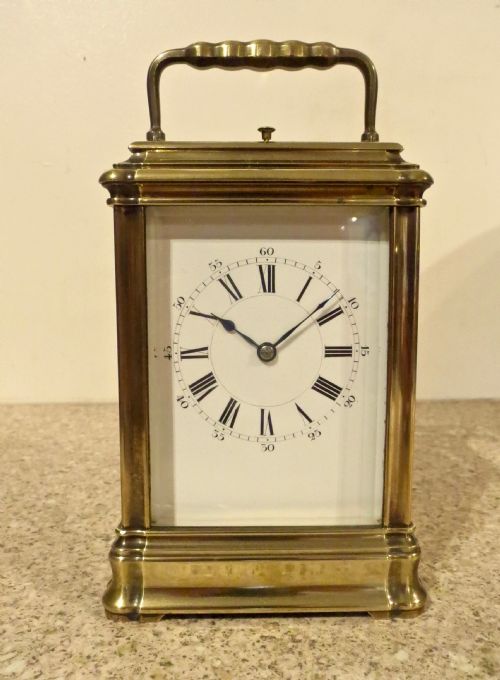 Good French Carriage Clock by Henri Jacot