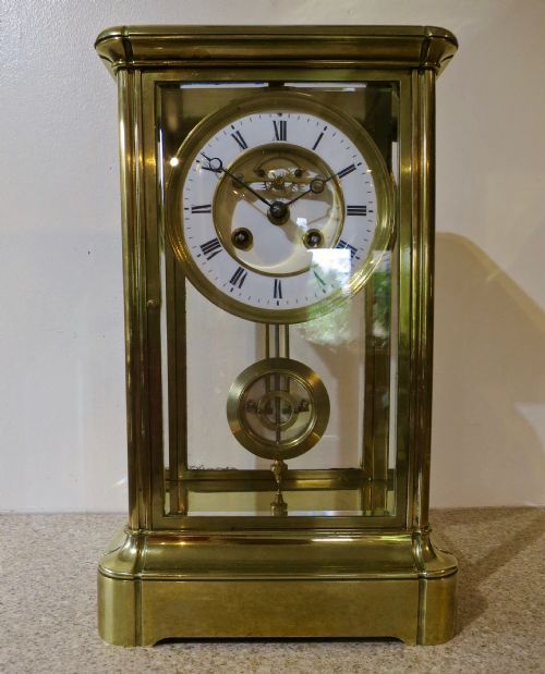 Impressive French "Four-glass" Mantel Clock