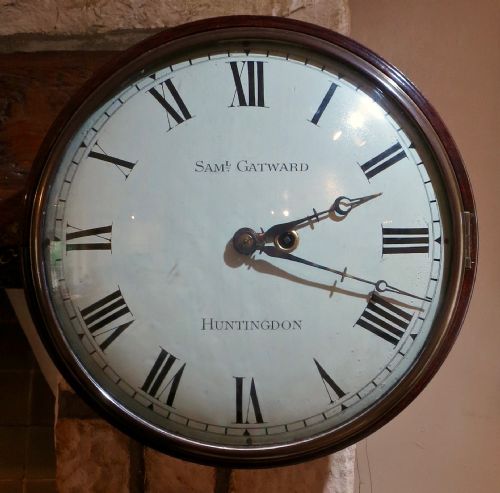 Good Early 19th Century Convex Wall Clock