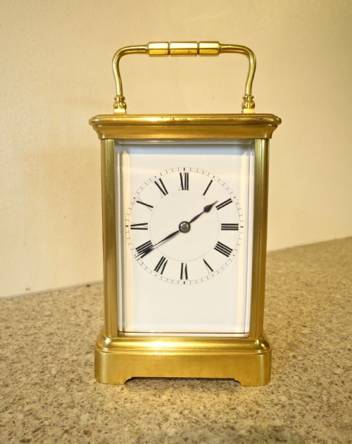 French 8-Day Carriage Clock by Henri Jacot