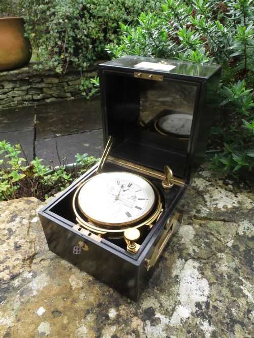 fig 1. FINE MARINE CHRONOMETER BY DENT