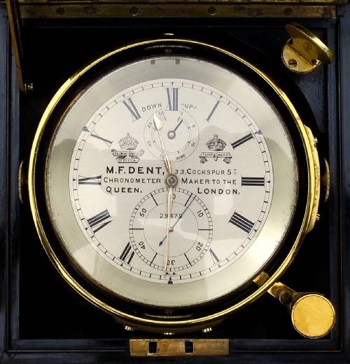 fig 2. FINE MARINE CHRONOMETER BY DENT