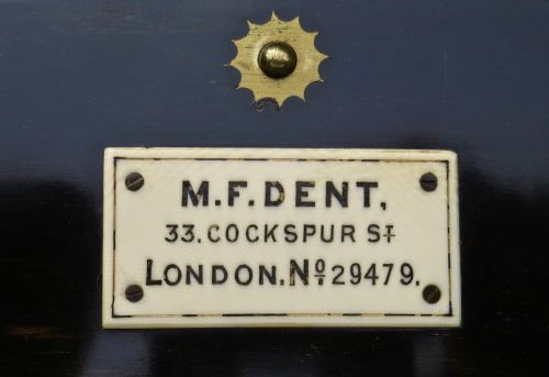fig 4. FINE MARINE CHRONOMETER BY DENT