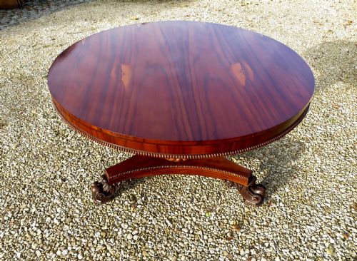 fig 1. A VERY FINE GILLOWS DINING/HALL TABLE