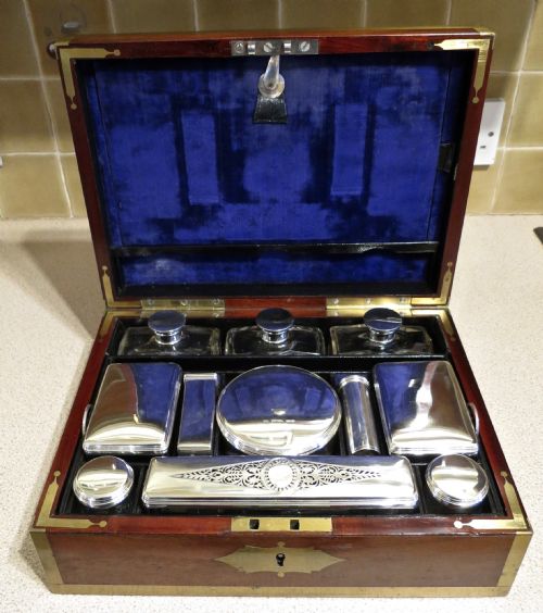 George III Gents Fitted Dressing Case