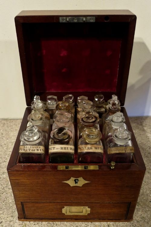 Fully Fitted Apothecary's (Medicine) Box