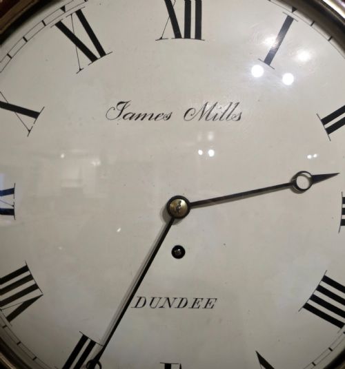 fig 1. IMPRESSIVE REGENCY DROP-DIAL WALL CLOCK