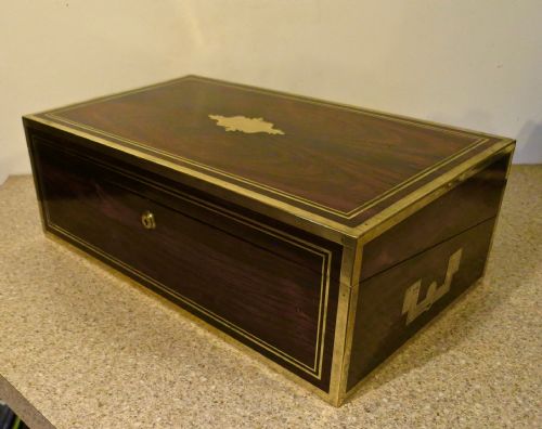 A Well-fitted Regency Writing Box