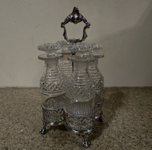 Hallmarked Silver Cruet Set