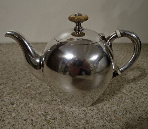 A Rare Russian Solid Silver Teapot