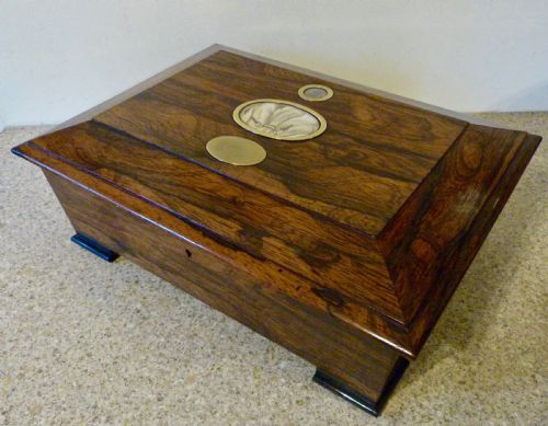 fig 1. VERY FINE FULLY-FITTED SEWING BOX