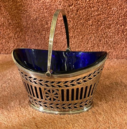 Solid Silver Bon Bon Dish