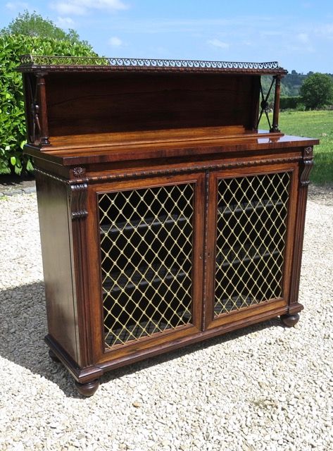 Gillows of Lancaster Rosewood Chiffonier