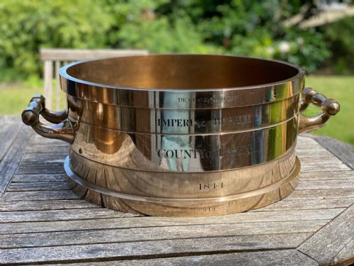 Fine Quality and Rare Imperial Bushel Bronze Measure