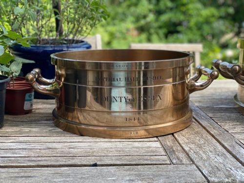 Fine Quality and Rare Imperial Half Bushel Bronze Measure