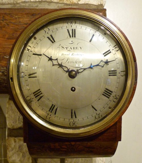 Small 18th Century Verge Wall Clock