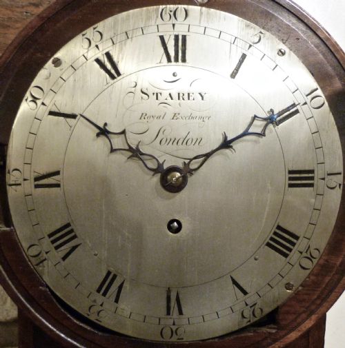 fig 1. SMALL 18TH CENTURY VERGE WALL CLOCK